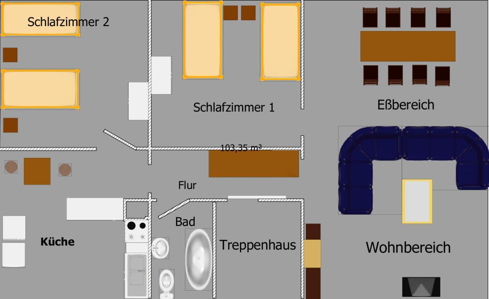 Krio Nicola Rothfuchs Ferienwohnung 1 Idar-Oberstein Bagian luar foto